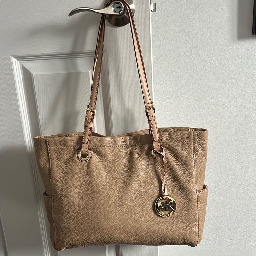 Michael Kors leather Tan Tote